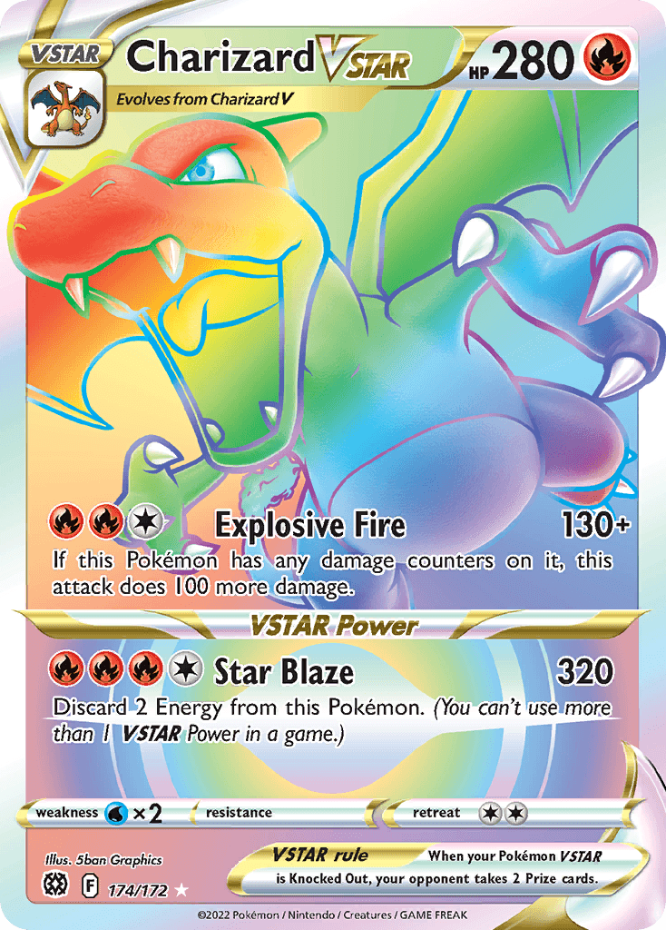 Charizard VSTAR — Brilliant Stars #174