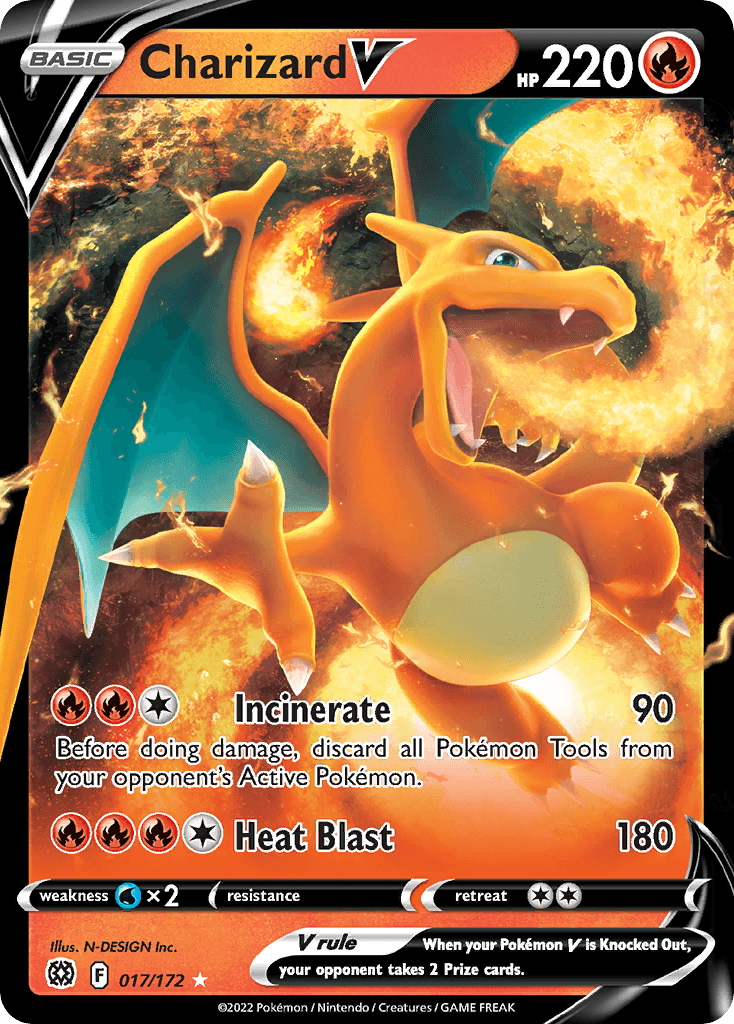 Charizard V — Brilliant Stars #17