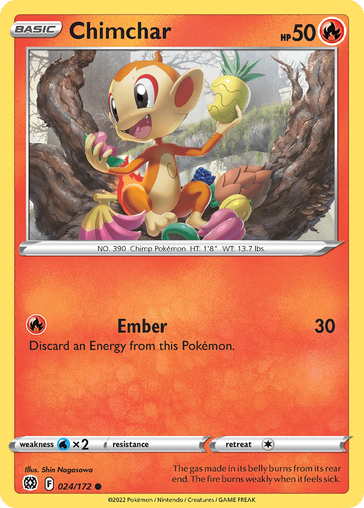 Chimchar — Brilliant Stars #24