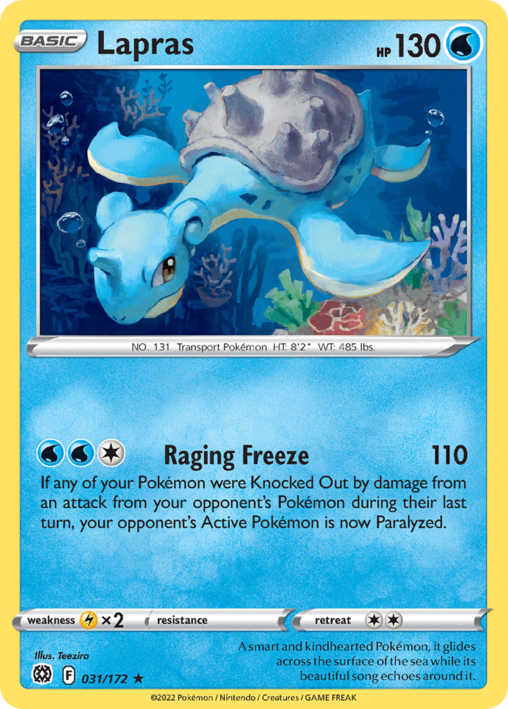 Lapras — Brilliant Stars #31