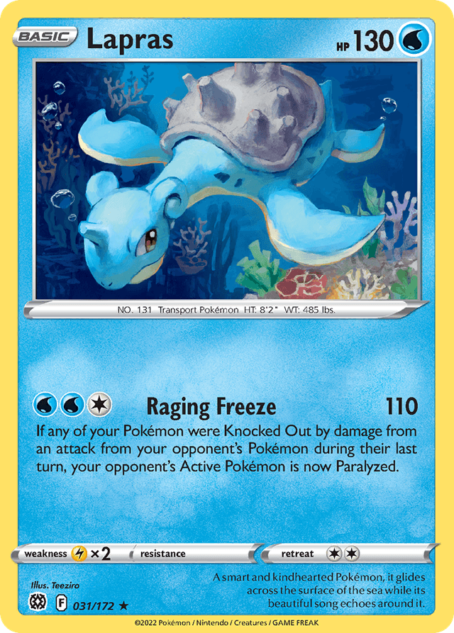 Lapras — Brilliant Stars #31