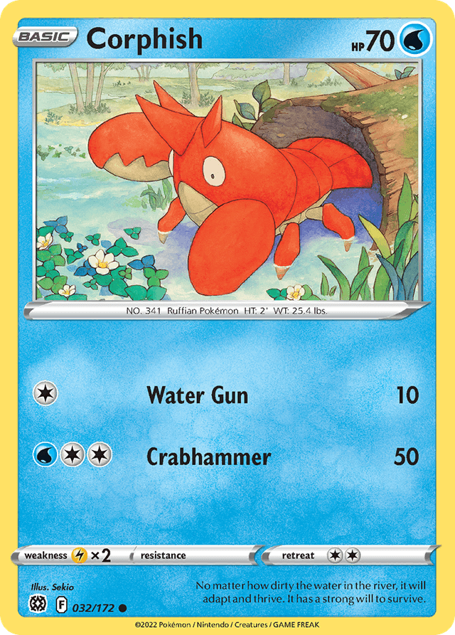 Corphish — Brilliant Stars #32