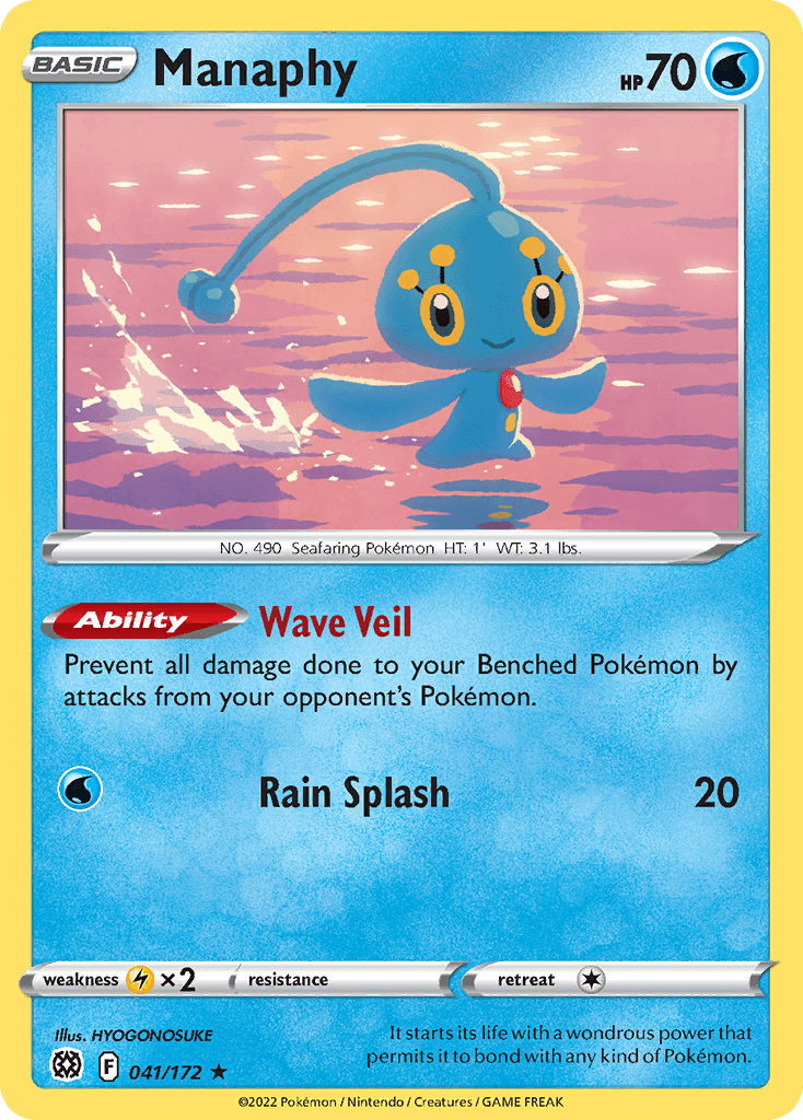 Manaphy — Brilliant Stars #41