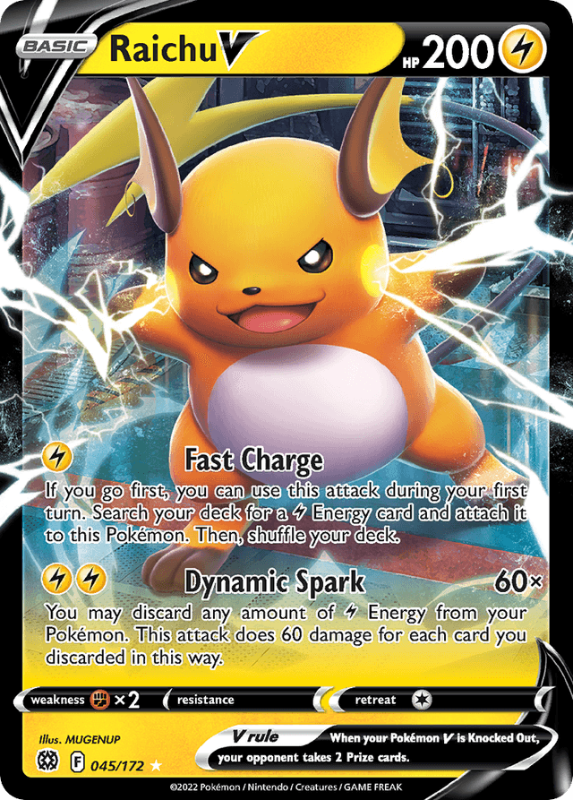Raichu V — Brilliant Stars #45