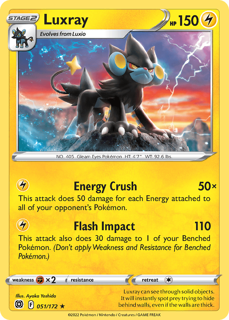 Luxray — Brilliant Stars #51