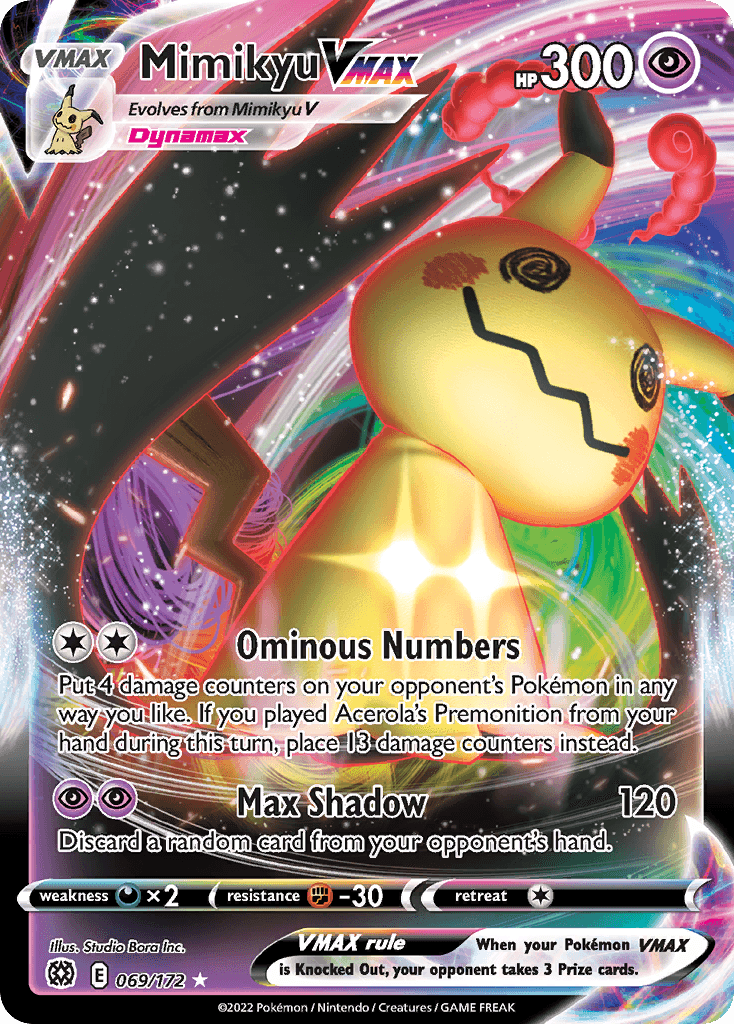 Mimikyu VMAX — Brilliant Stars #69
