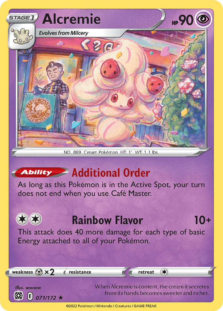 Alcremie — Brilliant Stars #71