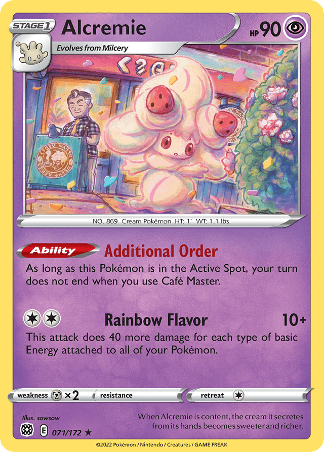Alcremie — Brilliant Stars #71