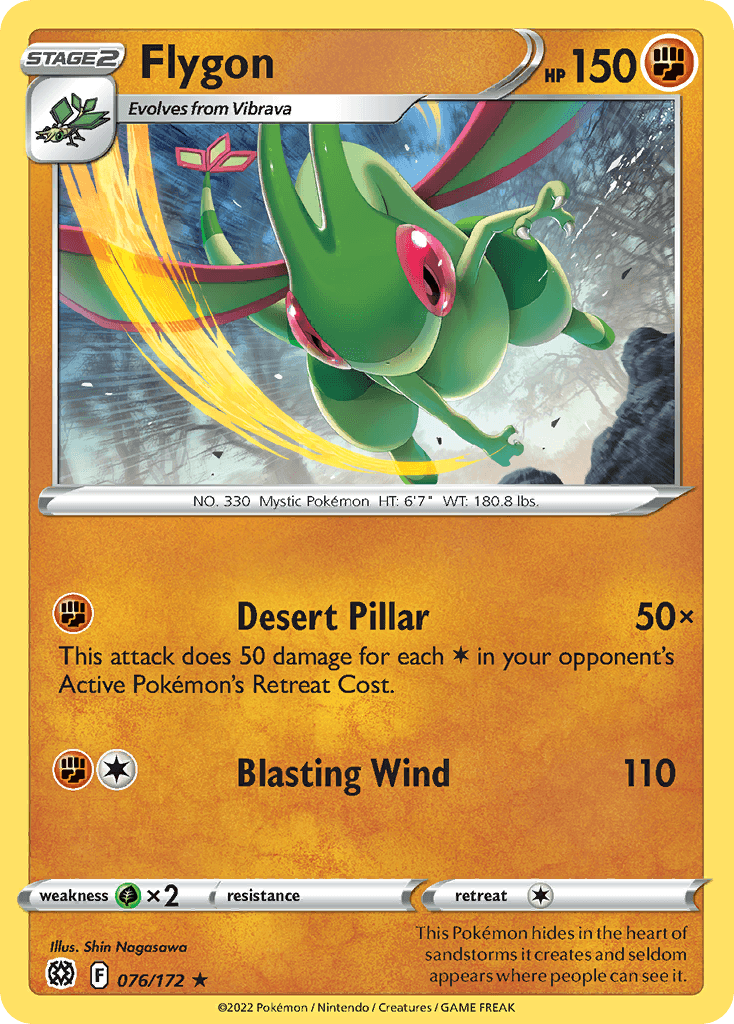 Flygon — Brilliant Stars #76