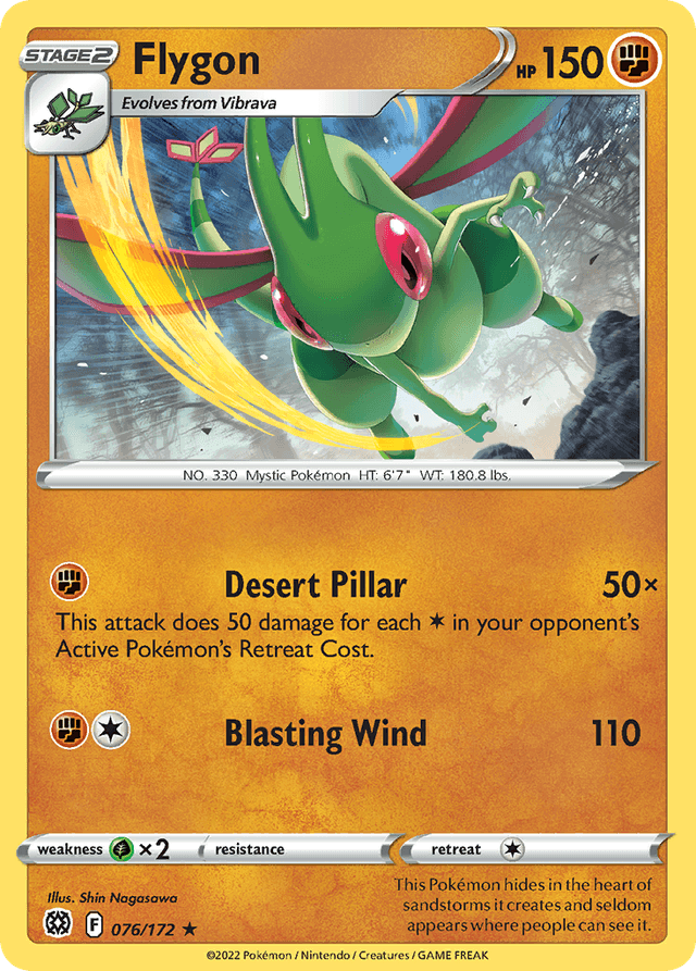 Flygon — Brilliant Stars #76