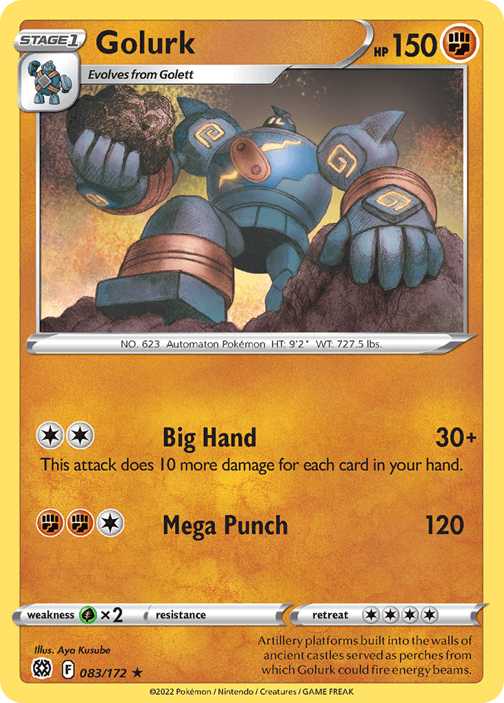 Golurk — Brilliant Stars #83