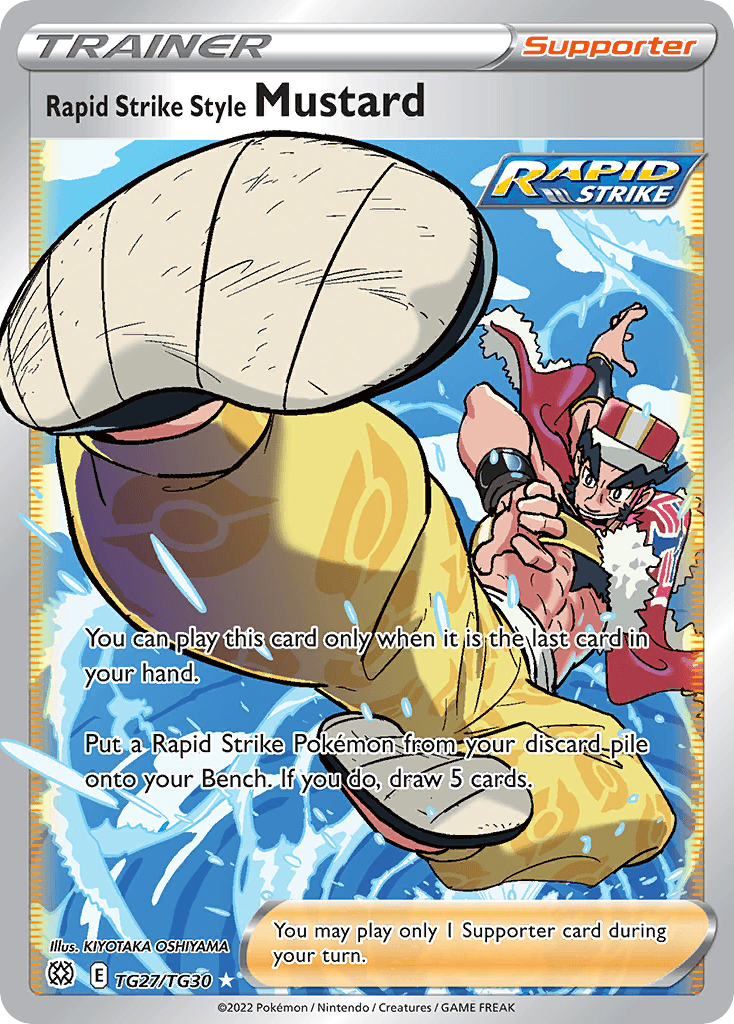 Rapid Strike Style Mustard — Brilliant Stars Trainer Gallery #TG27