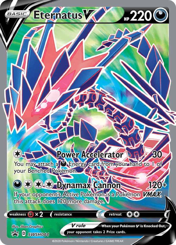 Eternatus V — SWSH Black Star Promos #SWSH044