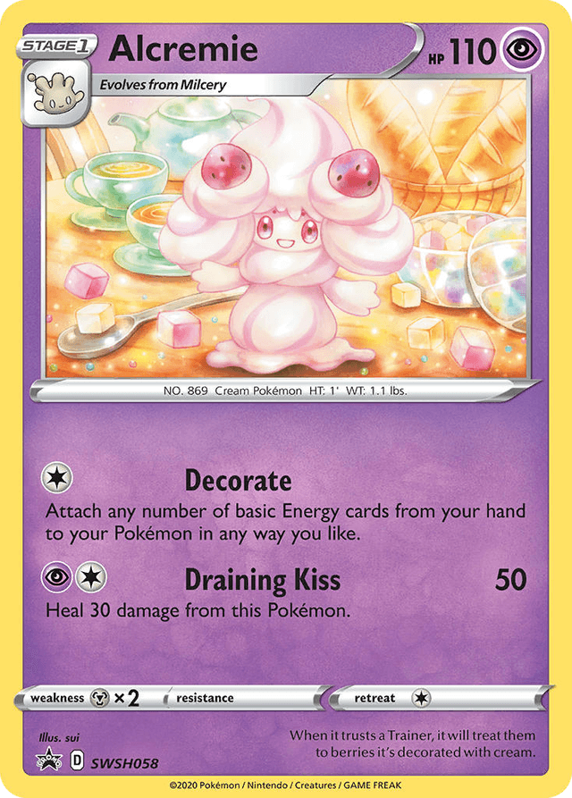 Alcremie — SWSH Black Star Promos #SWSH058