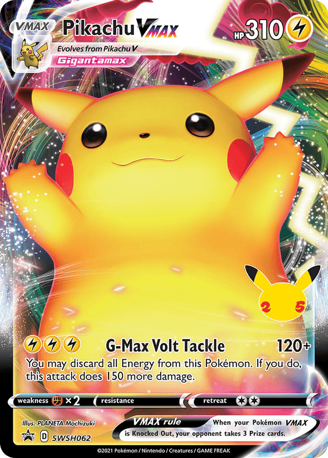 Pikachu VMAX — SWSH Black Star Promos #SWSH062