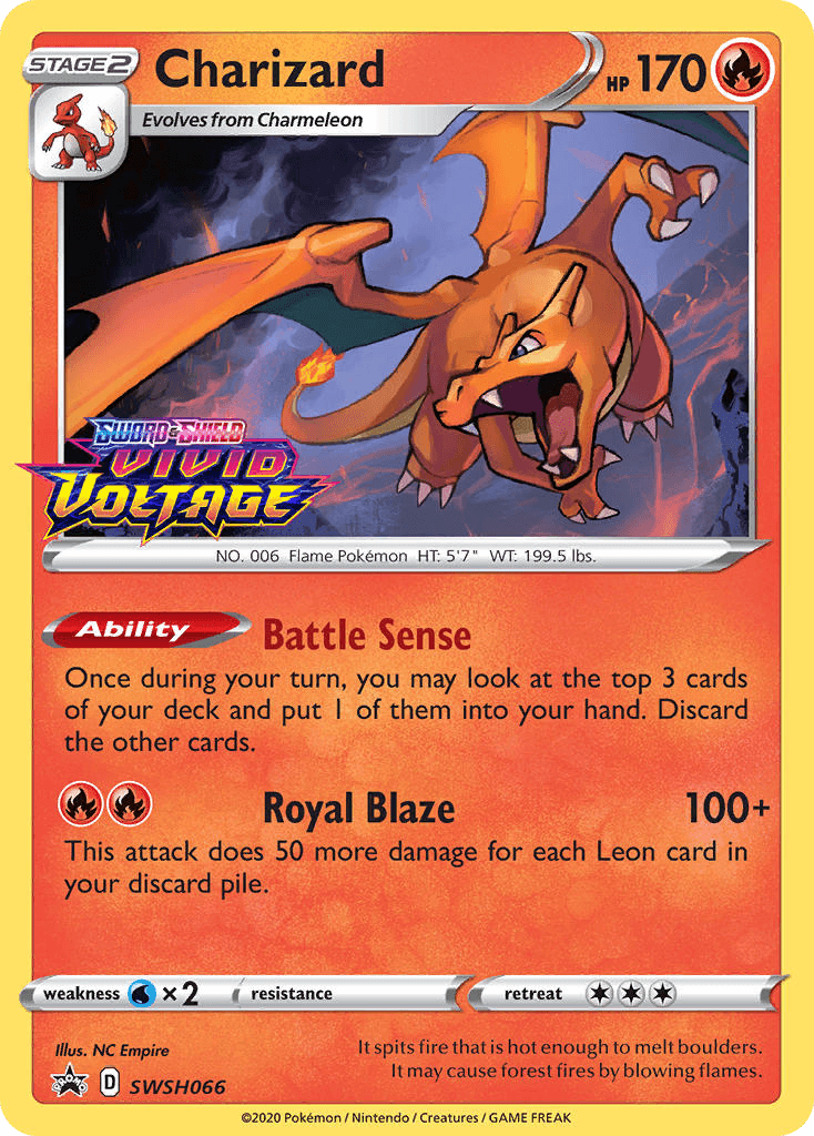 Charizard — SWSH Black Star Promos #SWSH066