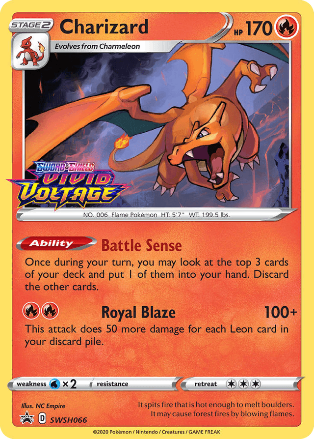 Charizard — SWSH Black Star Promos #SWSH066