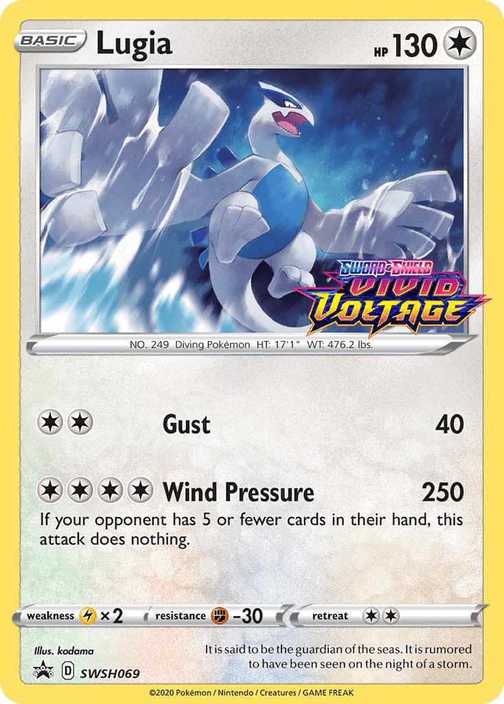 Lugia — SWSH Black Star Promos #SWSH069