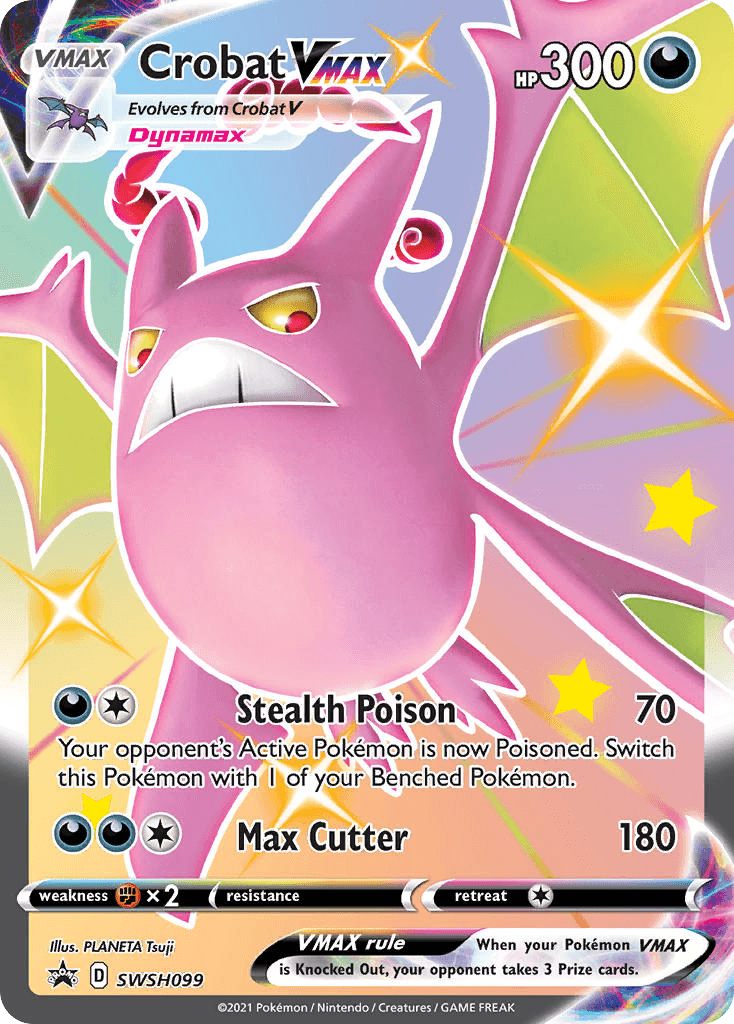 Crobat VMAX — SWSH Black Star Promos #SWSH099