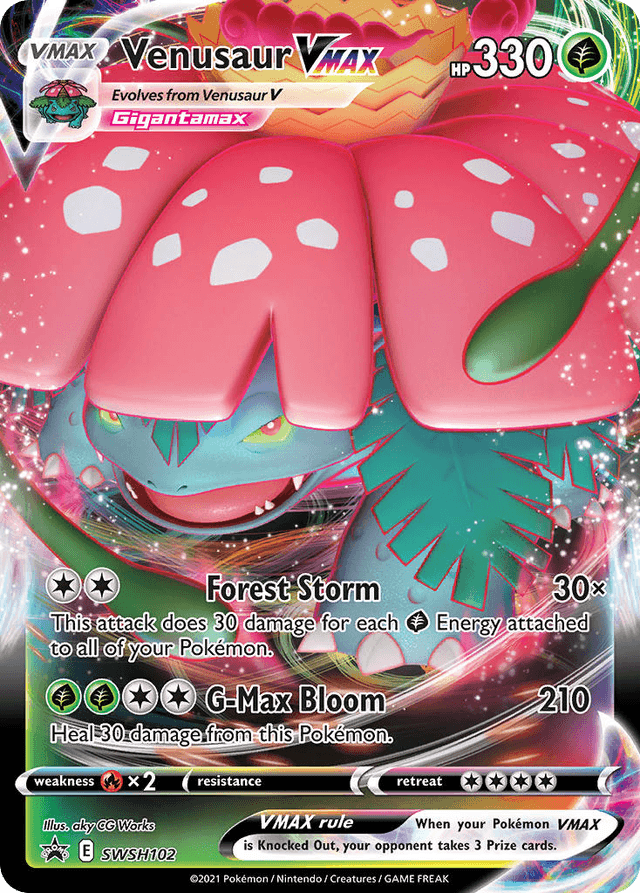 Venusaur VMAX — SWSH Black Star Promos #SWSH102