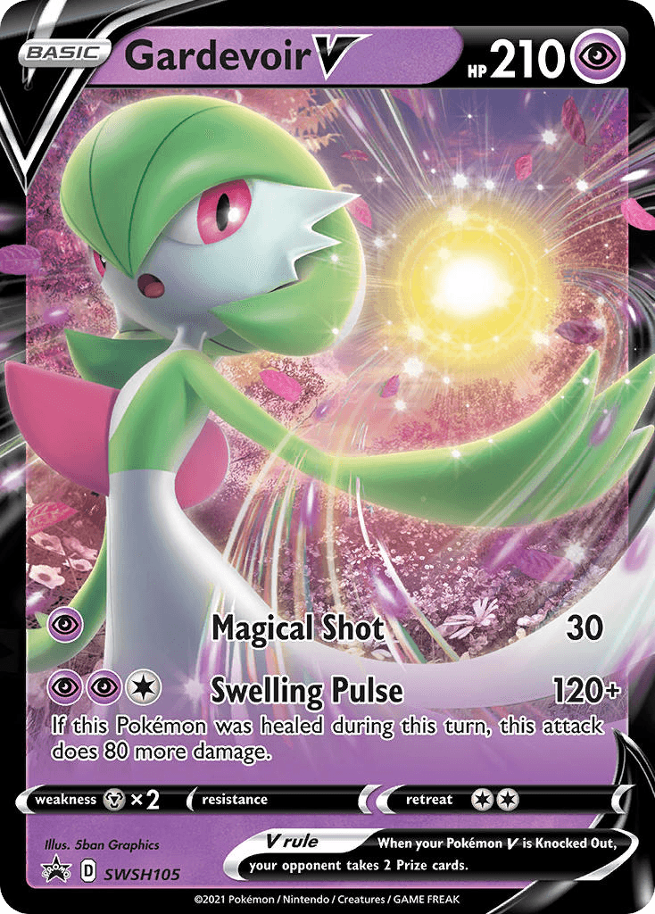 Gardevoir V — SWSH Black Star Promos #SWSH105