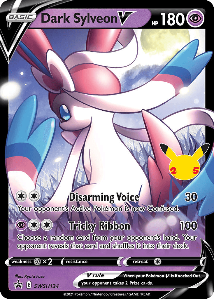 Dark Sylveon V — SWSH Black Star Promos #SWSH134
