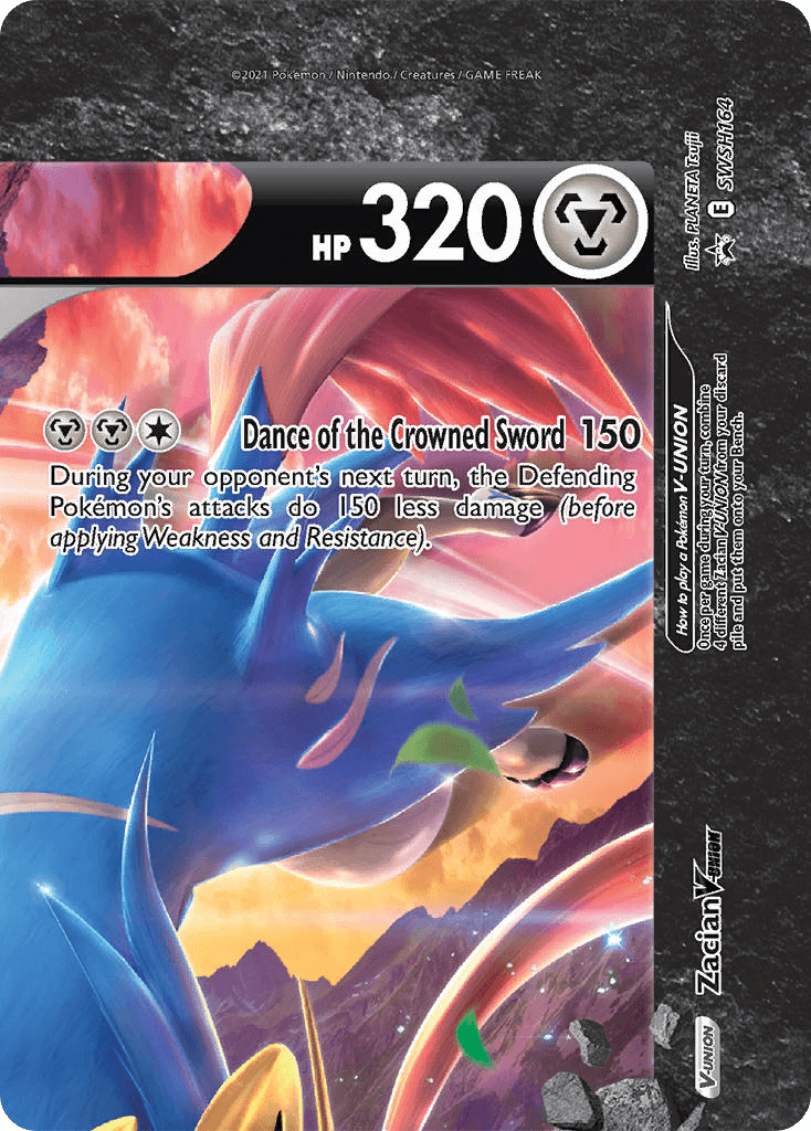 Zacian V-UNION — SWSH Black Star Promos #SWSH164