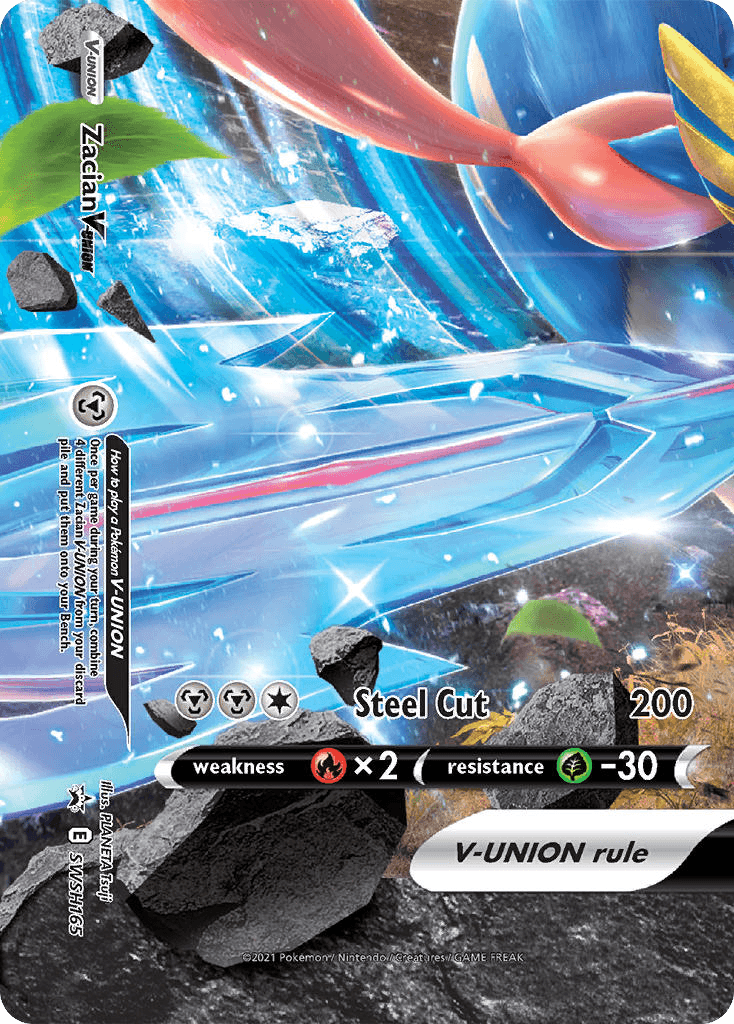 Zacian V-UNION — SWSH Black Star Promos #SWSH165