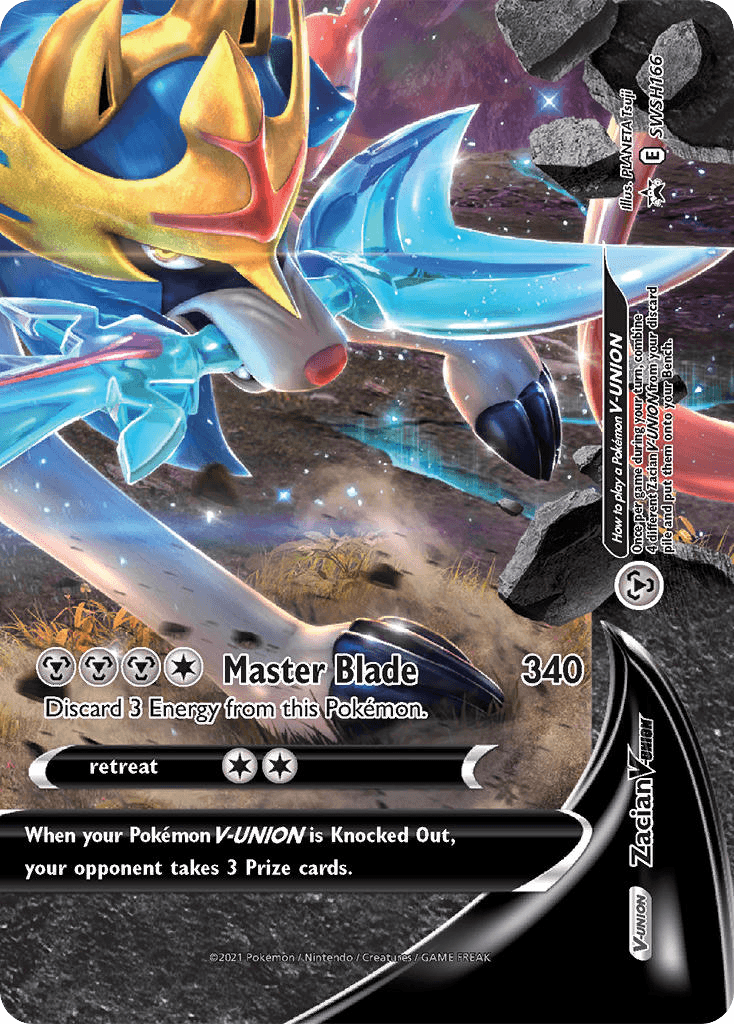 Zacian V-UNION — SWSH Black Star Promos #SWSH166