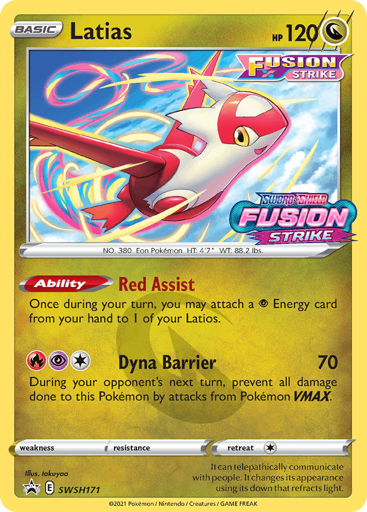 Latias — SWSH Black Star Promos #SWSH171