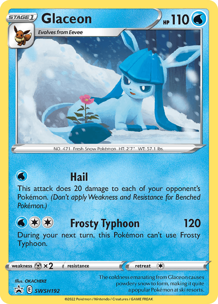 Glaceon — SWSH Black Star Promos #SWSH192