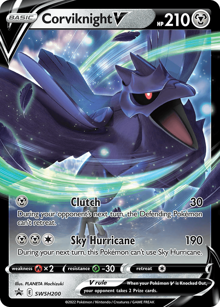 Corviknight V — SWSH Black Star Promos #SWSH200