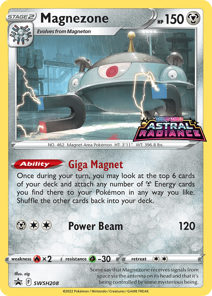 Magnezone — SWSH Black Star Promos #SWSH208