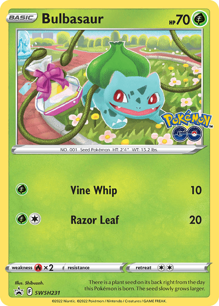 Bulbasaur — SWSH Black Star Promos #SWSH231
