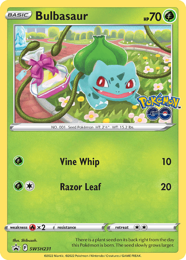 Bulbasaur — SWSH Black Star Promos #SWSH231