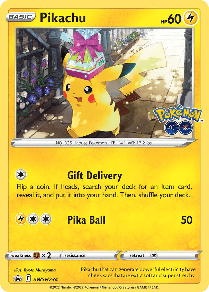 Pikachu — SWSH Black Star Promos #SWSH234