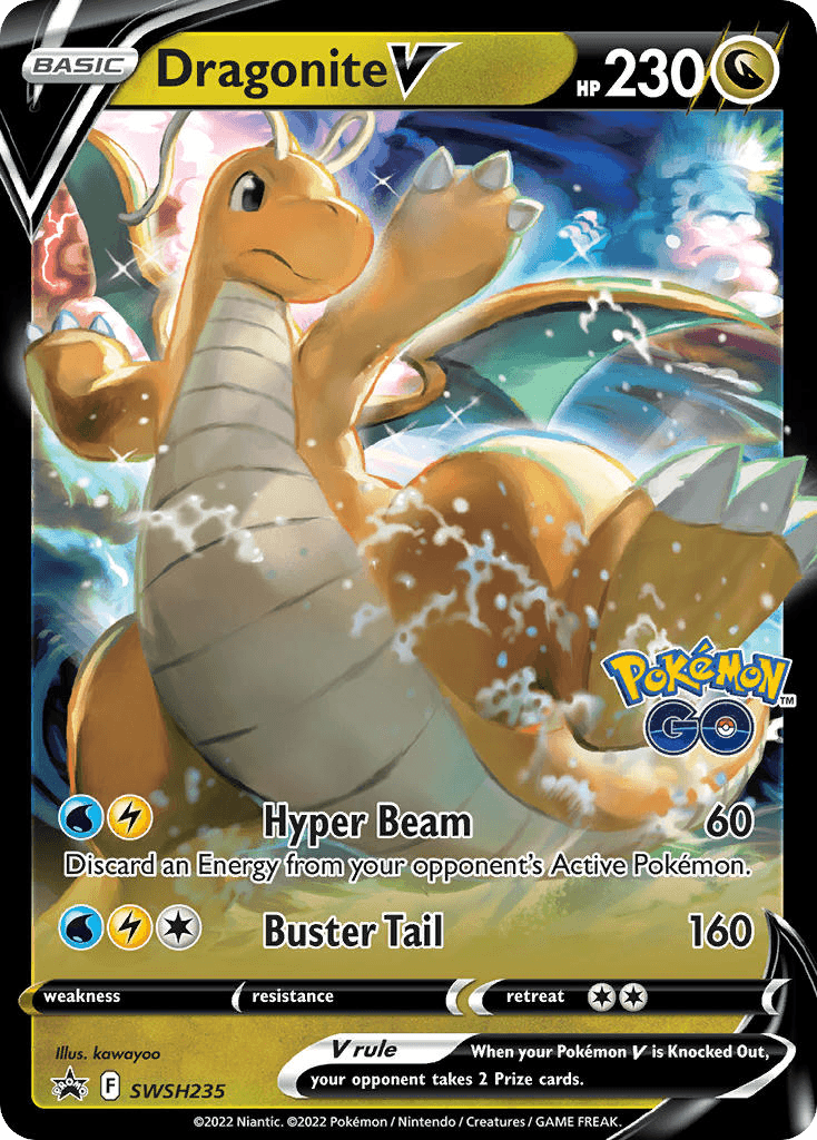 Dragonite V — SWSH Black Star Promos #SWSH235