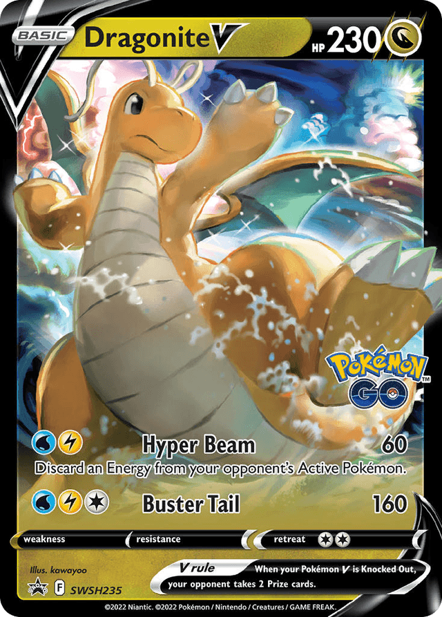Dragonite V — SWSH Black Star Promos #SWSH235