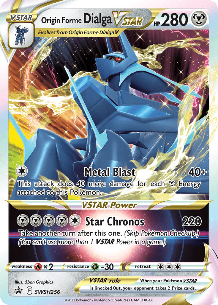 Origin Forme Dialga VSTAR — SWSH Black Star Promos #SWSH256