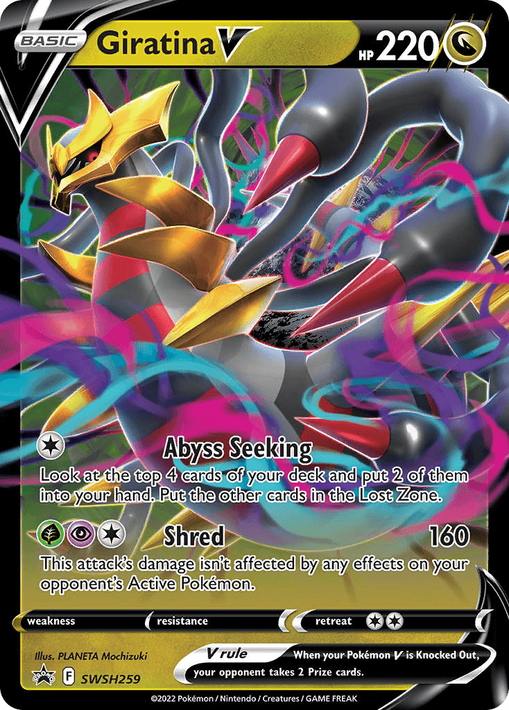 Giratina V — SWSH Black Star Promos #SWSH259