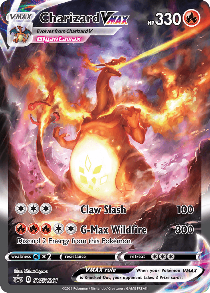 Charizard VMAX — SWSH Black Star Promos #SWSH261