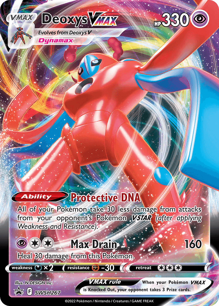 Deoxys VMAX — SWSH Black Star Promos #SWSH267