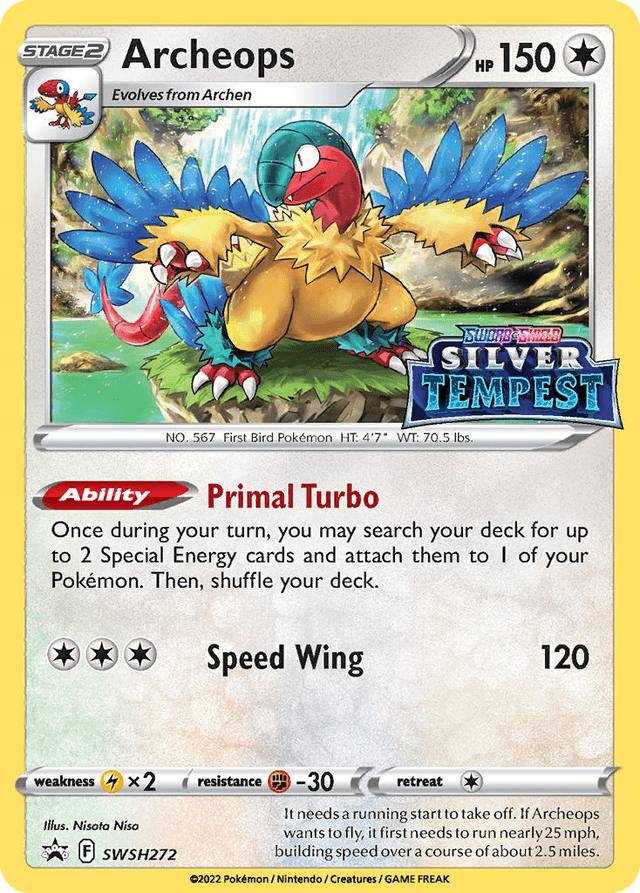 Archeops — SWSH Black Star Promos #SWSH272