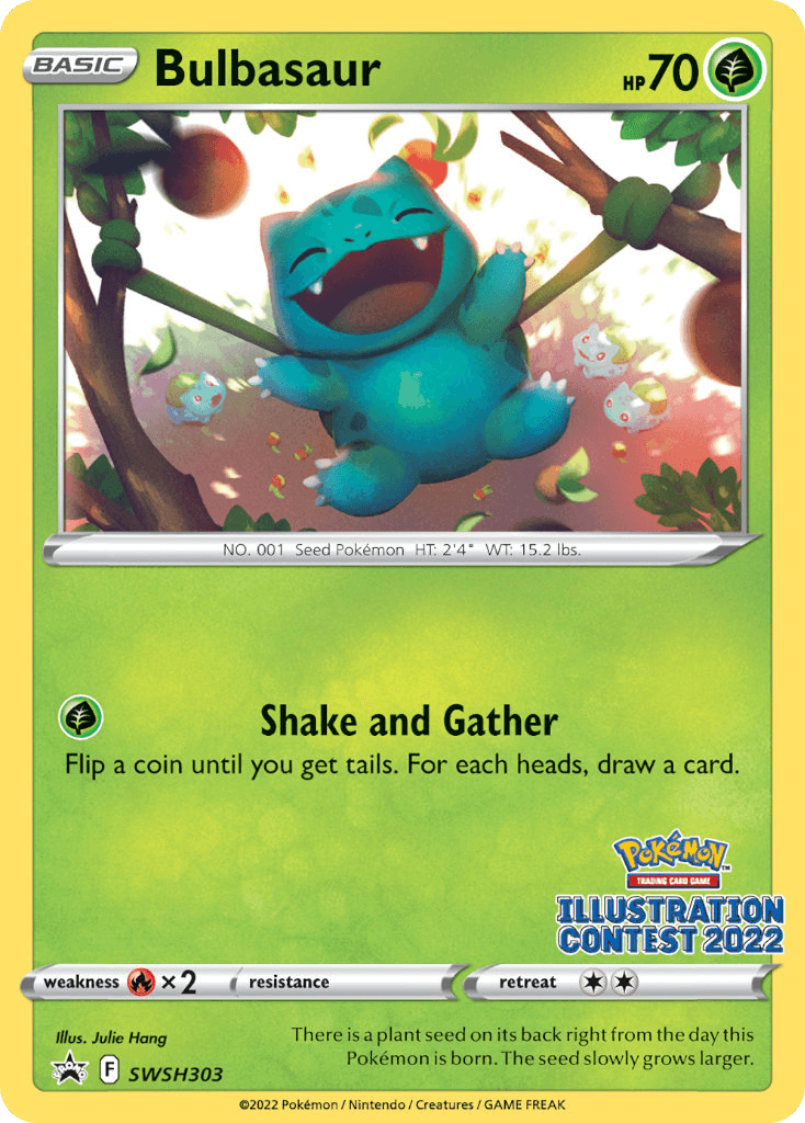 Bulbasaur — SWSH Black Star Promos #SWSH303
