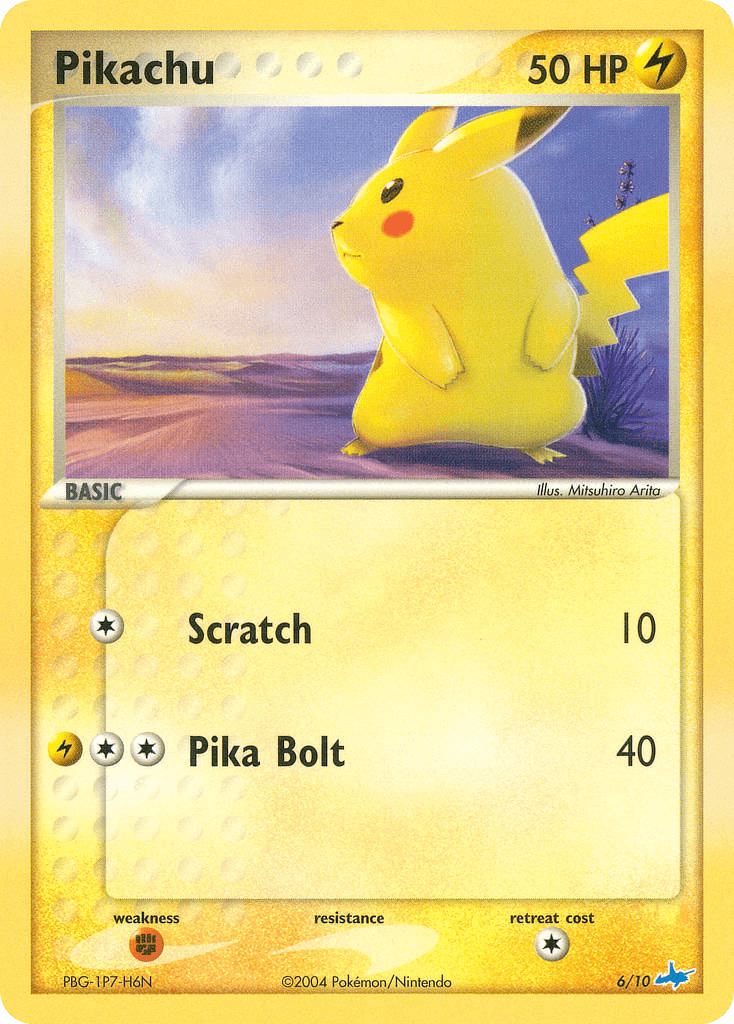 Pikachu — EX Trainer Kit Latios #6