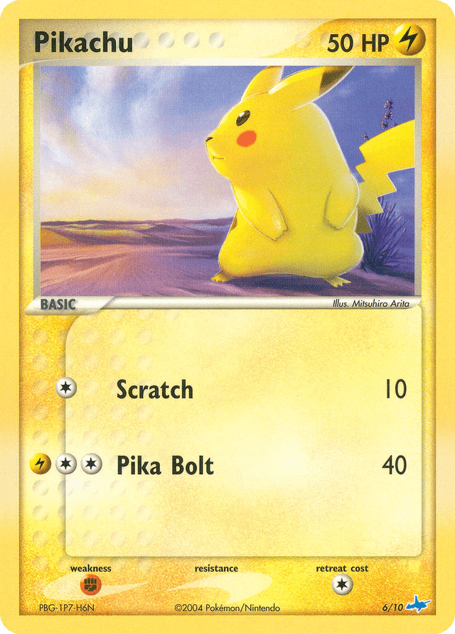 Pikachu — EX Trainer Kit Latios #6