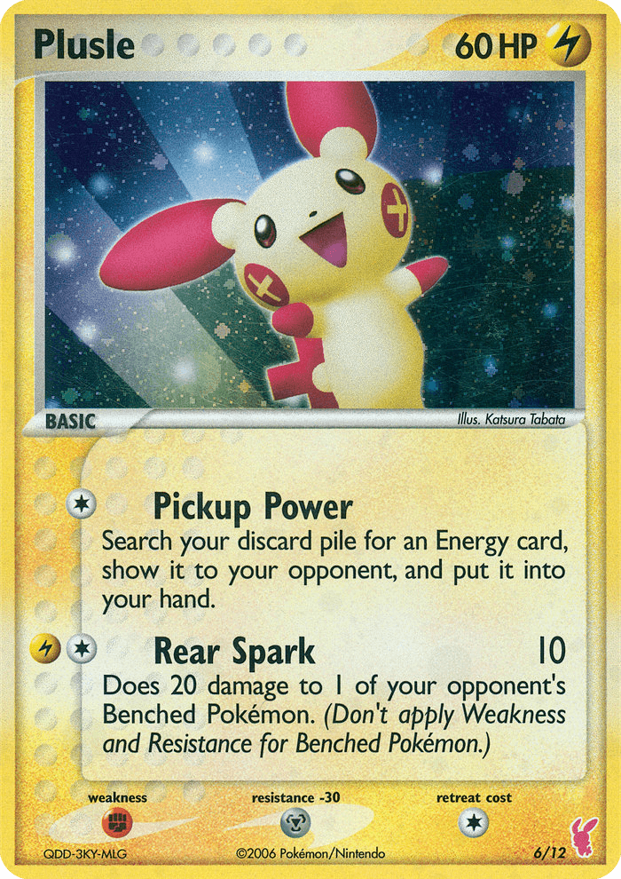 Plusle — EX Trainer Kit 2 Plusle #6