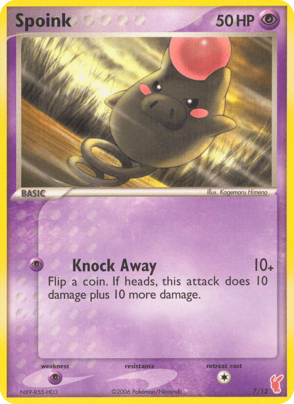 Spoink — EX Trainer Kit 2 Plusle #7