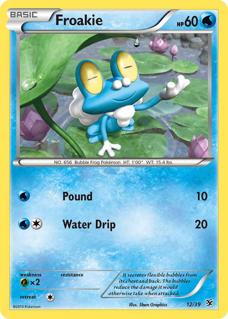 Froakie — Kalos Starter Set #12