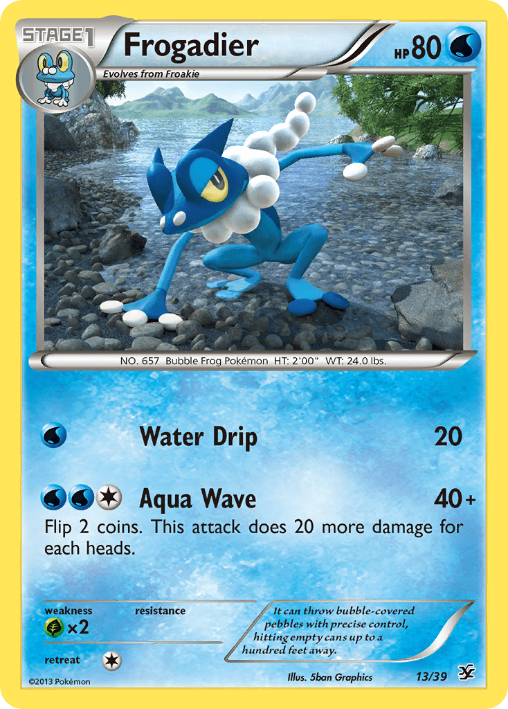 Frogadier — Kalos Starter Set #13